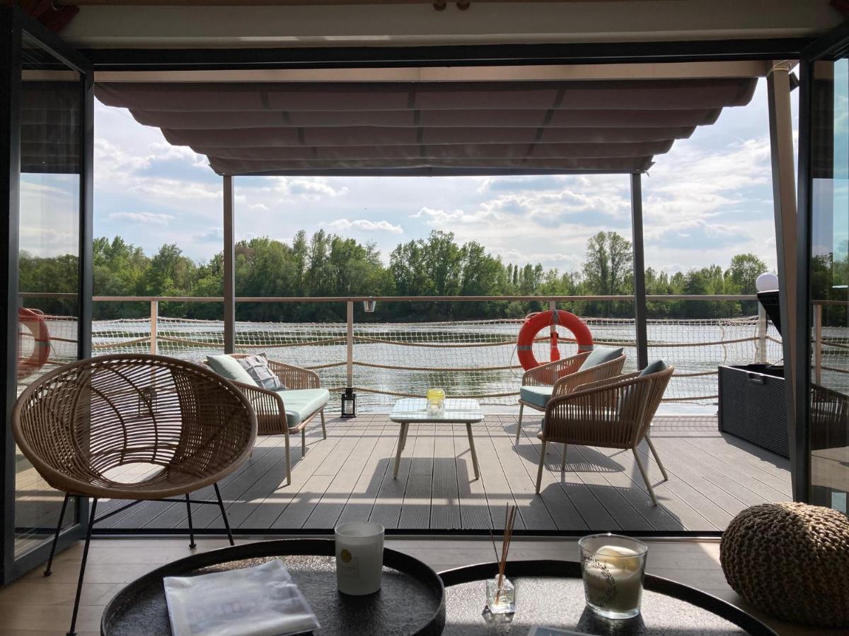 Seinehouse - Maison Flottante Vaux-Sur-Seine Exterior foto